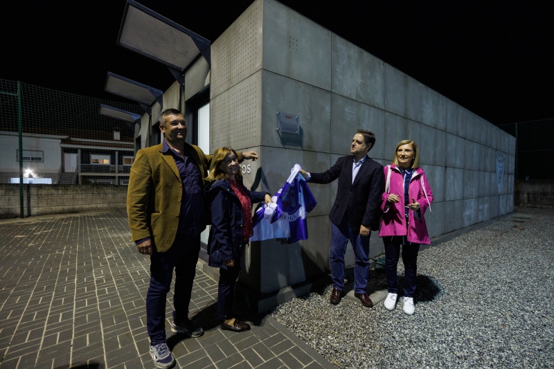 Grupo Desportivo GD Pedralva inaugura novos balneários modulares