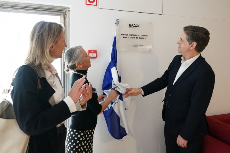 Inaugurada reabilitação do Bloco A do Mercado Cultural do Carandá